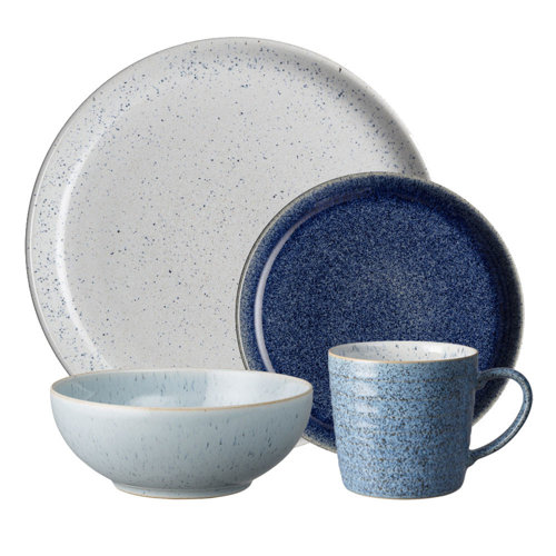 Denby Studio Stoneware Dinnerware Set of 16 & Reviews Wayfair.co.uk